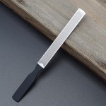 1 conjunto de lixa longa de cabo preto de 13 cm, lixas de unhas de aço inoxidável, fita dupla face, ferramenta multifuncional para aparar unhas - Imagem 4