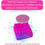 Kit Broca Disco + 15 Refil Lixa 80/120/180 + Suporte Unhas - Imagem 5