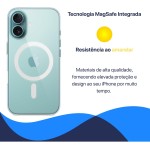 Capa Capinha Case Magnética Carregamento por Indução para iPhone (iPhone 16) - Imagem 3