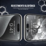 Gshield Película de Vidro Temperado Ionizado Anti-Reflexo Anti Impacto 100% de sensibilidade Tela Toda, Ultra Glass para (iPhone 15) - Imagem 5