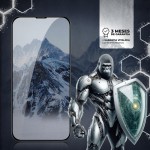 Gshield Película de Vidro Temperado Ionizado Anti-Reflexo Anti Impacto 100% de sensibilidade Tela Toda, Ultra Glass para (iPhone 15) - Imagem 9