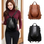 Bolsa de ombro casual feminina prática bolsa de viagem preta - Imagem 2