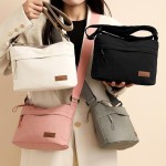 Bolsas transversais para mulheres, bolsa de ombro pequena, de nylon, leve, casual, simples, adequada para o trabalho, viagens diárias - Imagem 6