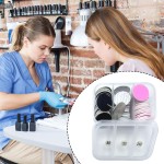 60 peças de discos de papel de lixa com broca de metal para unhas, discos de lixamento de substituição #80#120#240 para broca de unha, pedicureTools, removedor de lixa de pé pele morta - Imagem 5