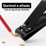 Kit Cortador de Unha 7 Peças em Aço inoxidável, Alicate de Unha, Tesoura de Unha, Empurrador de Cutícula, Lixa de Unha, Conjunto de Cuidados com as Unhas - Imagem 3