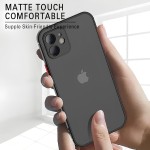 Capa Capinha Case Premium Preta Verde Azul Rosa Translúcida com Proteção de Câmera para iPhone 12, iPhone 12 Pro e iPhone 12 Pro Max (Preto, Iphone 12) - Imagem 5