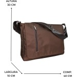 Lenna's Pasta Carteiro de Nylon Bolsa Transversal A024 - Imagem 6