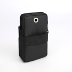 JANKS Bolsa transversal pequena para mulheres - Mini bolsas de telefone com alça transversal e carteira - bolsa de braço de nylon, A - Preto, Small - Imagem 7