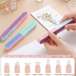 Lixa de esponja premium multifacetada com tampão de unhas para arte e polimento perfeitos, suave nas unhas, ferramenta profissional de manicure para suavizar - Imagem 5