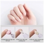 Lixa Elétrica Unha Multiuso Mão E Pé Lixa Elétrica Unhas Aparelho Lixador De Unha Portátil Polidor Sem Fio Manicure unhas - Imagem 5