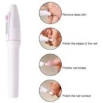 Lixa Elétrica Unha Multiuso Mão E Pé Lixa Elétrica Unhas Aparelho Lixador De Unha Portátil Polidor Sem Fio Manicure unhas - Imagem 6