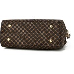 Bolsa Feminina Pequena de Mão, Transversal e Ombro - Bolsa Estilosa com Grande Capacidade, Aparência Sofisticada para Dia a Dia - Imagem 4