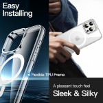 JETech Capa Magnética para iPhone 16 Pro Max 6,9 Polegadas Compatível com MagSafe, Case Protetora de Telefone à Prova de Choque, Capinha Parte Traseira Transparente Anti-Riscos (Claro) - Imagem 6