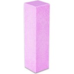 Kit 10 Lixa Bloco Rosa Polidora Fecha Poros Polir Unhas - Imagem 4