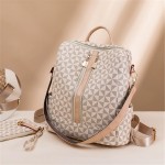 Mochilas femininas moda bolsa de couro PU design multiuso bolsa conversível mochila de viagem bolsa e bolsa 2 peças - Imagem 7