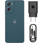 Smartphone Motorola Moto g06-128GB 12GB (4GB RAM + 8GB Ram Boost) e Camera 50MP com AI Bateria de 5200 mAh Tela 6.9" - Azul Marinho - Imagem 5