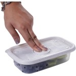 Conjunto de Potes Retangulares 520 ml Pop 4 Unidades, Plasútil - Imagem 5
