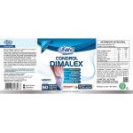 Kit 3 Condrol Dimalex 1100mg Unilife 60 Comprimidos - Imagem 3