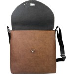Bolsa Feminina Transversal Média Café Magicc Bolsas B-230 - Imagem 4