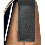 Bolsa Feminina Transversal Média Café Magicc Bolsas B-230 - Imagem 7