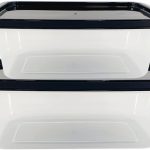Conjunto kit 10 Potes 500ml Transparente BPA Free Marmitas Fitness C/Tampa Colorida Para Freezer Microondas (Transparente)
