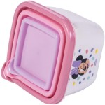 Kit com 3 Potes, Plástico, Conect, Minnie, Plasutil - Imagem 4