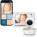 Motorola, Babá Eletrônica VM855 Connect, Visão Noturna, Wi-Fi, Tela Extra Grande - Imagem 4