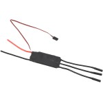 HUIOP 50A Brushless 3-6S LiPo ESC Com Silício + Cobre BEC, 5V 4A, para Asa Fixa, Drones, Multirotor e Quadcopter - Imagem 4