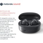 Motorola, Moto Buds 065, Fone de Ouvido Bluetooth, Preto - Imagem 4