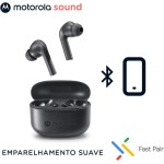 Motorola, Moto Buds 065, Fone de Ouvido Bluetooth, Preto - Imagem 5