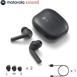 Motorola, Moto Buds 065, Fone de Ouvido Bluetooth, Preto - Imagem 6