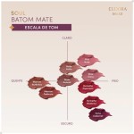 Batom Kiss me matte Pink nude Eudora - Imagem 6