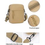 Bolsas transversais, bolsa de ombro feminina, masculina, pequena, bolsa tiracolo de cor sólida, bolsa carteira moderna - Imagem 5