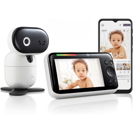 Babá Eletrônica Motorola HD Monitor 5" C/Zoom Wi-Fi PIP1510