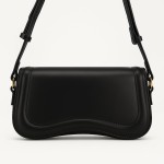 Bolsa Bag Transversal Baguete Feminina Alça Mão Tiracolo Couro Pu Moderna QUBCCUM - Imagem 6