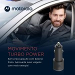 Motorola, Carregador Veicular Turbo Power™ 45W CHR-0679, Porta USB-A e USB-C - Imagem 6