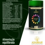 Vitamin Plus Multivitamínico A-Z - 13 Vitaminas 100% VD - Complexo B, B12, K2 MK7 120mcg + D3 + Biotina - Suplemento para Energia, Imunidade e Cabelos em Cápsulas de Colágeno - Adamah, 60 Cápsulas - Imagem 9