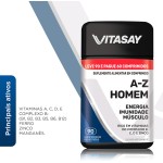 Multivitaminico Vitasay AZ Homem com 90 comprimidos - Imagem 3