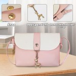 Bolsas transversais pequenas, bolsas transversais de poliuretano para mulheres, bolsa transversal pequena para viagem, caminhada - Imagem 4