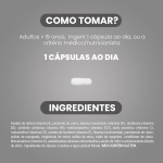 Multivitamínico A-Z - 17 Vitaminas e Minerais com Complexo B e Antioxidantes, 60 Cápsulas, Bigens (Unidade) - Imagem 5