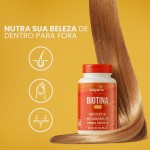 Biotina Complex, Vitaminas B1, B2, B3, B5, B6, B7, Metil B9 e Metil B12, Formulado com TCM, 60 Caps, Bigens - Imagem 3