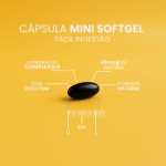 Biotina Complex, Vitaminas B1, B2, B3, B5, B6, B7, Metil B9 e Metil B12, Formulado com TCM, 60 Caps, Bigens - Imagem 4