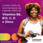 Centrum Mulher Multivitaminico Diário, com Magnésio, Vitamina D e Vitamina B12, 60 Comprimidos - Imagem 4