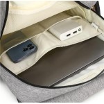 Bolsa Maternity Land modelo Luxury Premium Cinza Preto - Imagem 6