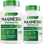 2Un Magnesio Treonato Formula Pura com Laudo 500Mg 60Cáps - Ecomev