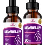 2x Newbelly - Ácido Hialurônico, Silício, Resvaratrol, Colágeno, Selênio e Vitms 30ml Celliv
