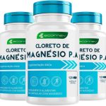 3x Cloreto de Magnesio P.A Puro Isolado Forma Impoatada 500mg 360Cáps Kit 6 Meses Ecomev