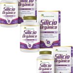 3x Silício Orgânico E Vitaminas 60 Cápsulas Flora Nativa