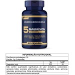 5 Magnésios 500mg 300 Cápsulas Muwiz - 5 Potes Com 60 Cápsulas Cada - Imagem 2