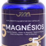 5 Magnésios 60 Cápsulas 500mg Jmsuplementos